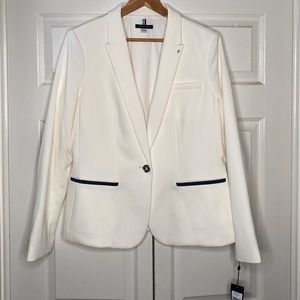 Tommy Hilfiger NWT Cream Blazer